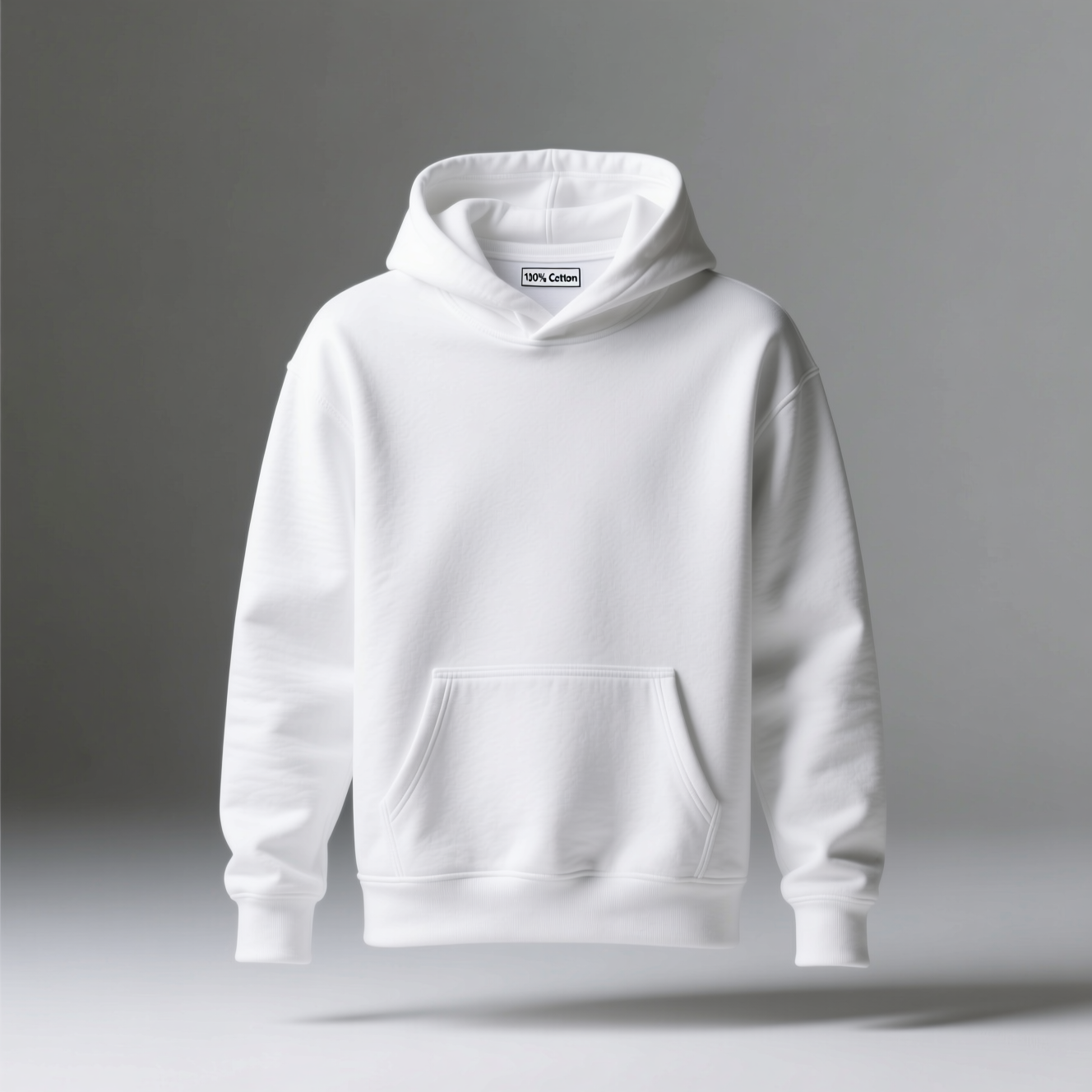 Plain blank hoodie ready for customization